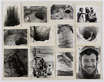 (ARCHAEOLOGY) A mini archive of approximately 160 photographs from the Tell El-Hesi expedition in Palestine. 1970-71.